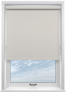 Trinity (Blackout), Soft Grey - Twist&Fit Roller Blind